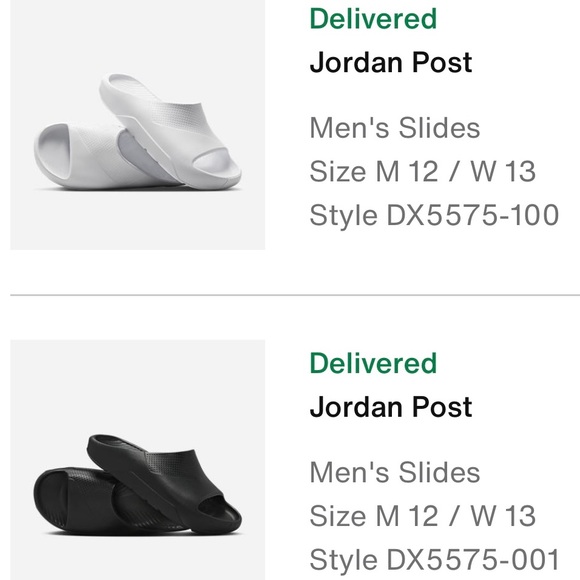 Nike Jordan Post/Slides - Picture 2 of 3